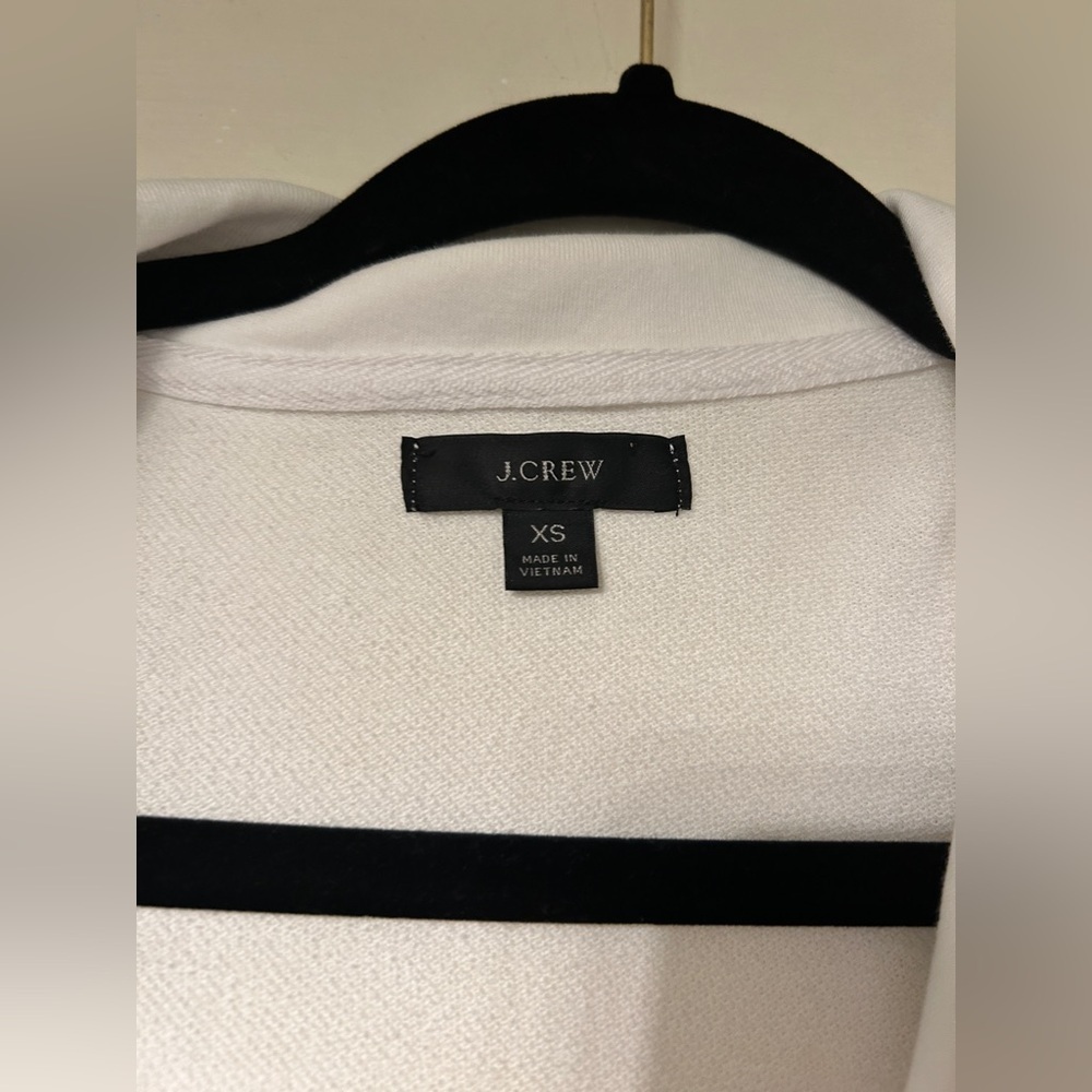 J. Crew Oversized Quarter Zip Up Sweater High Collar - Picture 2 of 6